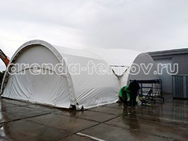 Арочный шатер 50 кв.м.